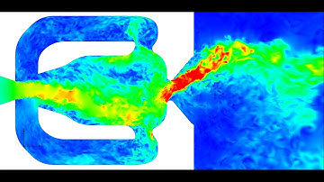 Fluidic Oscillator - CFD Animation in FieldView