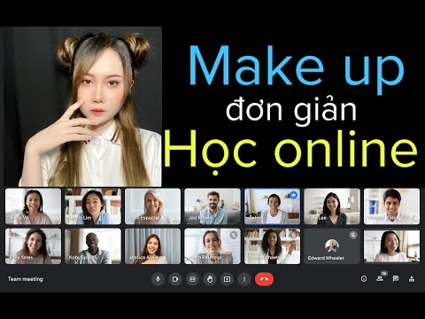 Makeup- Trang điểm đơn giản khi học online