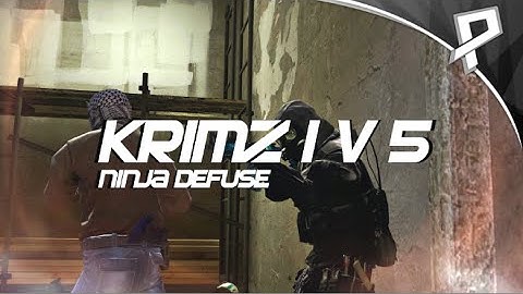 CS:GO krimz 1v5 NINJA DEFUSE vs TSM  @ ELEAGUE Season 1