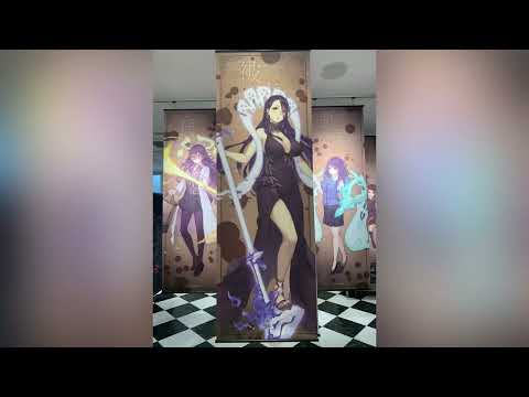 「SINoALICE ーシノアリスー」5th Anniversary ONLY SHOP 名場面パネル ビッグタペストリー フォトスポット