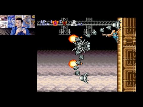 Contra III: The Alien Wars (SNES) Hard Difficulty Playthrough