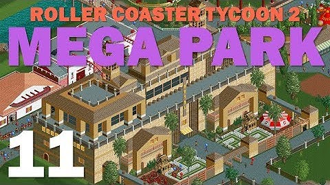 OpenRCT2 - MEGA PARK "Flat Rides" [Episode 11]