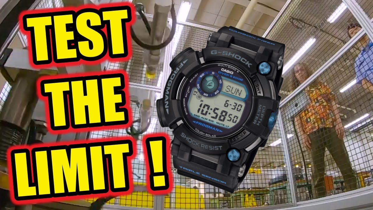 Testing the G-SHOCK rigorously! - YouTube