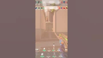 Almost the Cleanest Ace in valorant 🥶