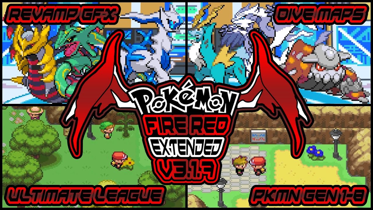 Pokémon: Fire Red Version (Extended) - ArcadeFlix