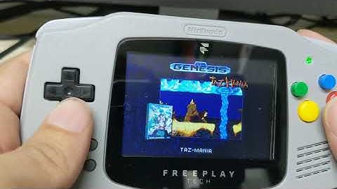 RetroPie GameBoy Advance (FreePlay Zero)