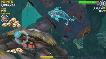 Hungry Shark Evolution Ghost Shark Android Gameplay #4