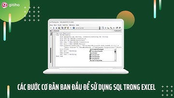 Cách bắt đầu sử dụng SQL Excel đơn giản cho người mới học