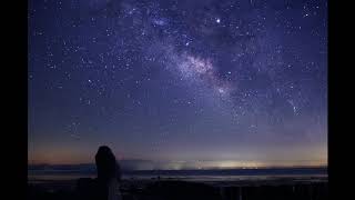 Healing starry sky