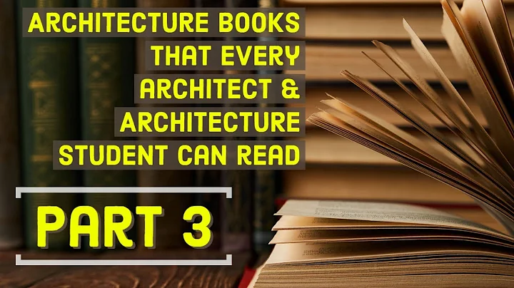 Architecture Books that every Architect and Architecture Student can read - Part 3