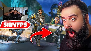 APEX NOOB reacts to SHIVFPS!! | KING OF RAGE!! | OrvieWoah Reacts