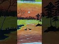 Easy scenery drawing #art #beginnerarttips #drawing #watercolor #subscribe #growth #viral