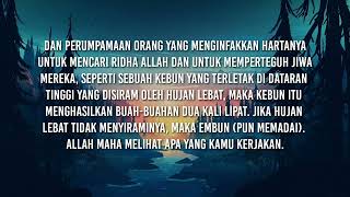 Al Baqarah ayat 262 sampai 272 (arab latin dan terjemahannya) #albaqarah #albaqorohperkata