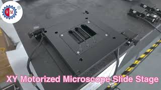 XY Motorized Microscope Slide Stage High Precision  Positioning Platform#motorized #microscope