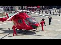 Air Ambulance London Landing at Tarfalgar Squire