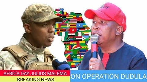 Africa Day • Malema On France and Operation Dudula