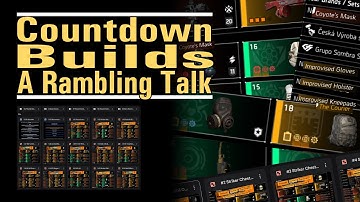 Countdown Builds - A Rambling Talk - What i like to use for countdown - The Division 2
