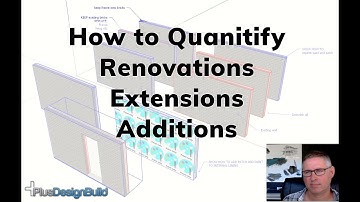 Extensions Renovations Additions Estimating & Visualising in PlusSpec PlusDesignBuild