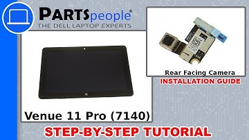 Dell Venue 11 Pro (7140) Rear Facing Camera How-To Video Tutorial