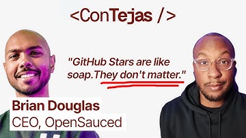 Brian Douglas, CEO OpenSauced: How to Make Open Source Measurable, GitHub, Founder-Led Growth