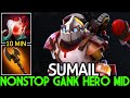 SUMAIL [Clockwerk] Nonstop Gank Hero Mid with Orchid Build Dota 2