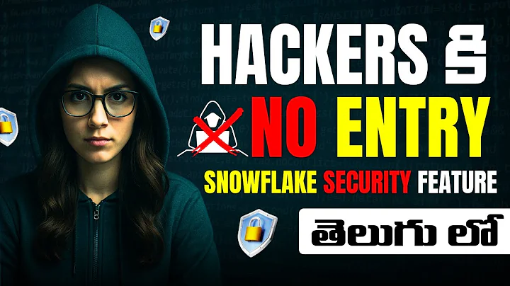 Snowflake Security Features Explained in Telugu 2025 | Snowflake Tutorials Telugu | Brolly Academy