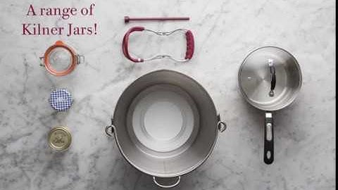 How To Sterilise your Kilner® Jars Before Use