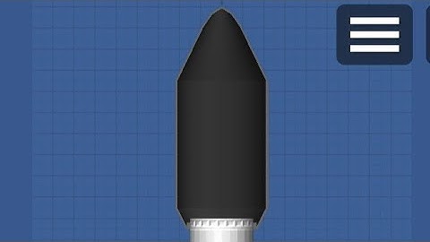 how to make a simple falcon 9 in Space Flight simulator!