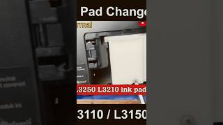 Epson L 3250 L3210 L3110 L3150 ink pad Replace box reset service epson
