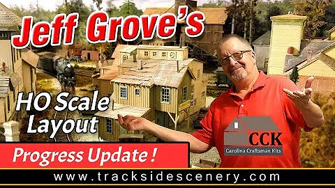 Jeff Grove's HO Scale Layout Progress Tour!
