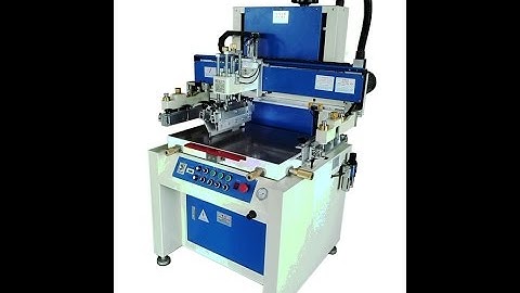 Electric Flatbed Screen Printers for silicone pad, Silicone Plate Screen Printing Machine