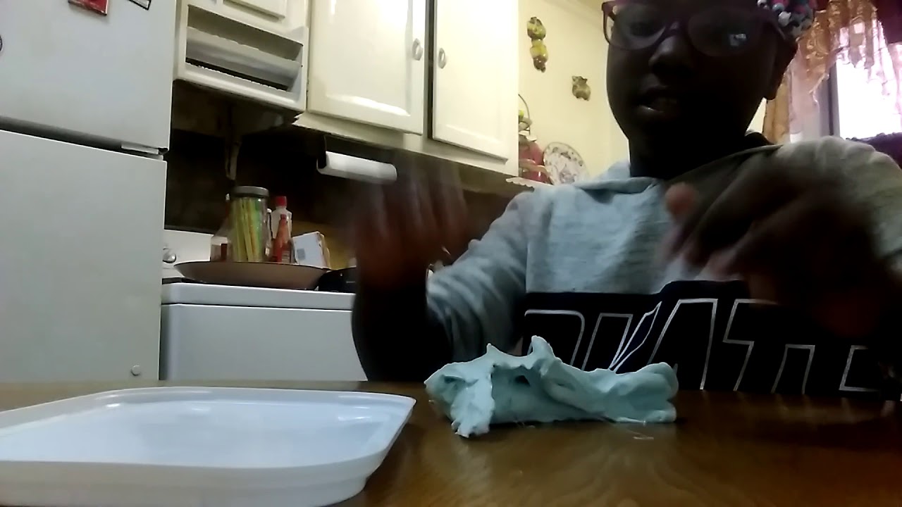 My firstever slime YouTube