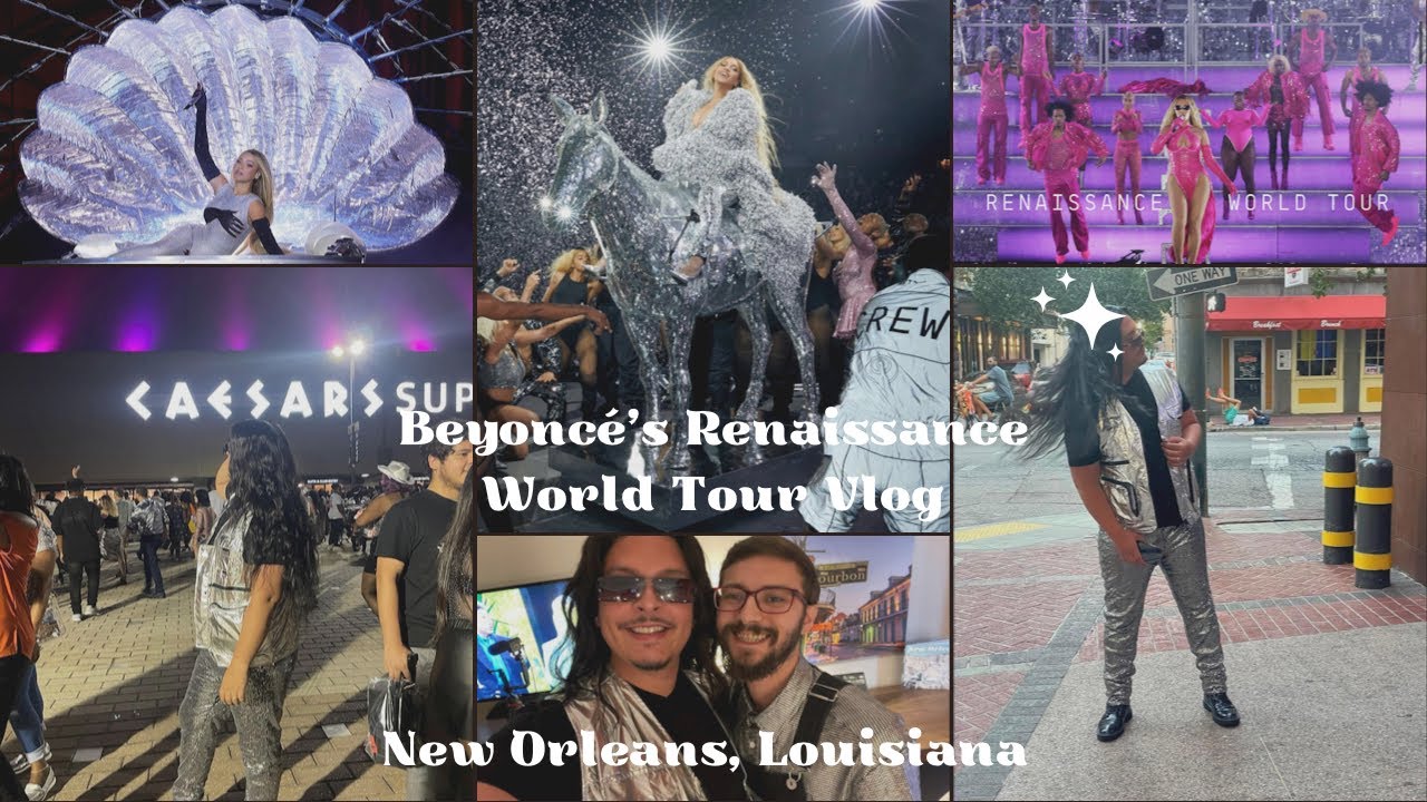 Beyoncé Renaissance World Tour in New Orleans, Louisiana. 30th Birthday ...