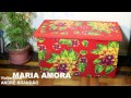 IMPRESSIONANTE!! Tutorial COMO FAZER Banco PAPELÃO -DIY Cardboard Trunk -COMO HACER Arca de Cartón