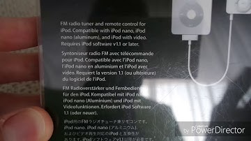 iPod Radio Remote: retro unboxing