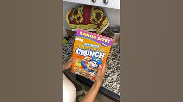 Cereal box hack 🥣 #cereal #hack