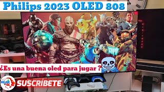 Lo Mejor En 4K Leoni Ruiz Videos Philips OLED 808 ¿Es una buena compra para JUGAR? ¿ Mejor que LG C3? Entra y descubre sus virtudes