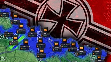 I Built A 10,000 KM Maginot Line!  Can France Survive?