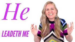 Video thumbnail of "He Leadeth Me - The most BEAUTIFUL hymn!"