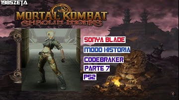 Mortal Kombat Shaolin Monks: Modo Historia con Sonya Blade PS2 Codebraker Parte 7