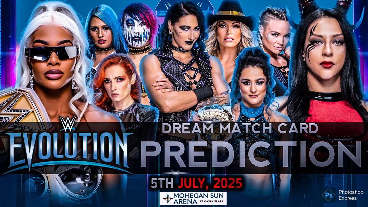 WWE Evolution 2025 - Match Card Prediction | Wrestle Freakin