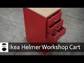 Ikea Helmer DIY Workshop Cart