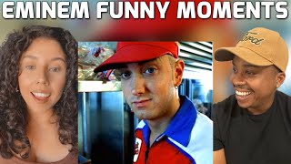 EMINEM FUNNY MOMENTS REACTION