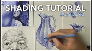 How to Shade with a Ballpoint Pen | Hatching Technique Explained