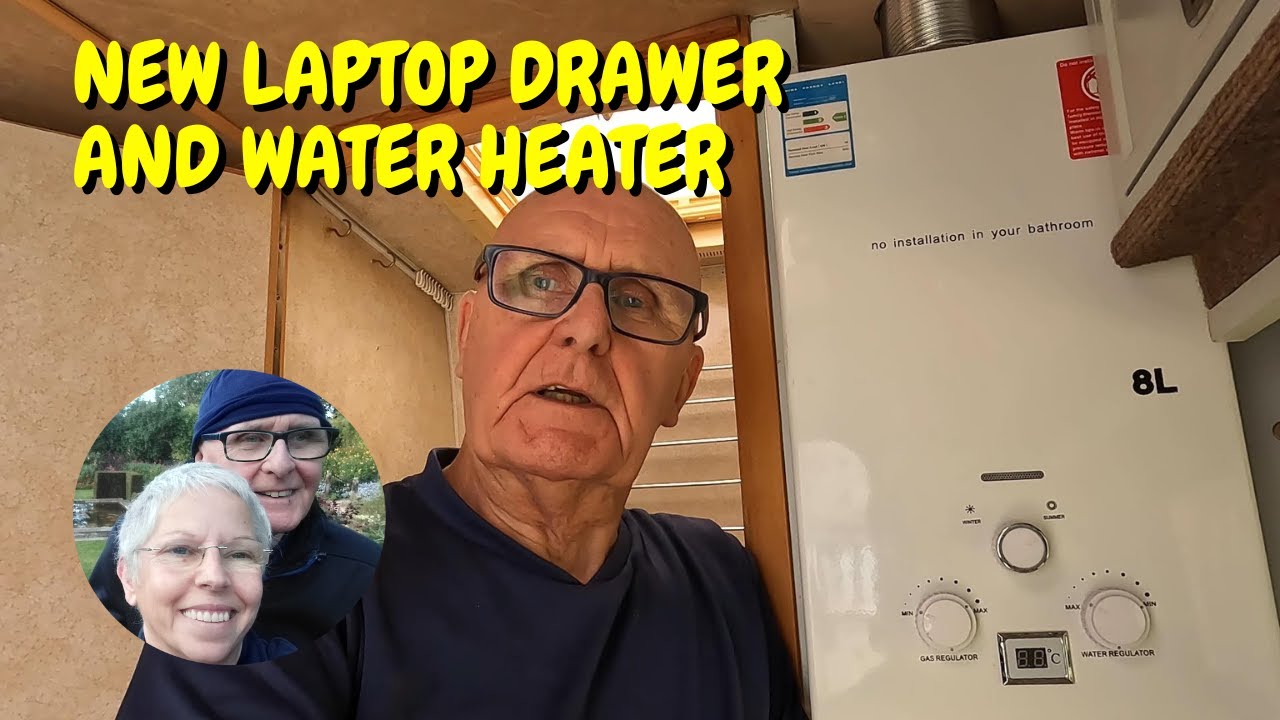 FITTING GAS WATER HEATER in Our Classic Motorhome YouTube