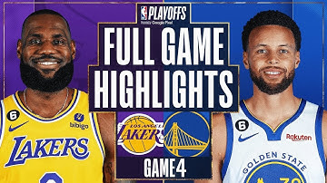LAKERS vs WARRIORS Full Game 4 Highlights | May 8 | NBA Playoff 2023