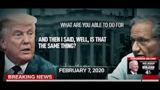 Trump Caught On Tape In February Revealing Full Danger Of Covid While Downplaying It Publicly