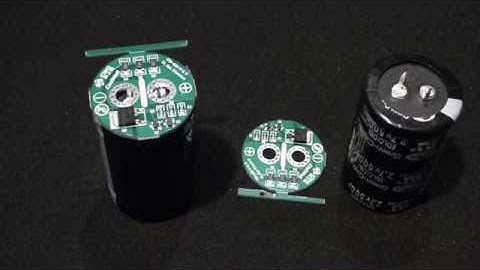 I solder a protection board to a supercapacitor