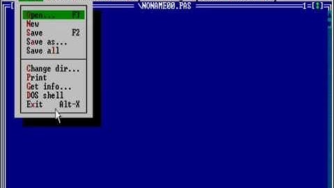 Primer Programa en Pascal