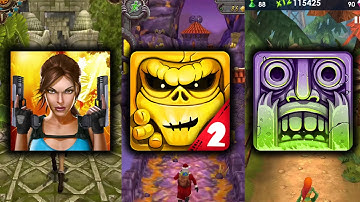 Lara Croft Relic Run Vs Temple Run 2 Spooky SummitVs Zombie Run 2   Monster Runner Game